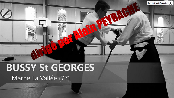Aïkido dojo de Bussy-St-Georges stage international 77 avec shihan Peyrache