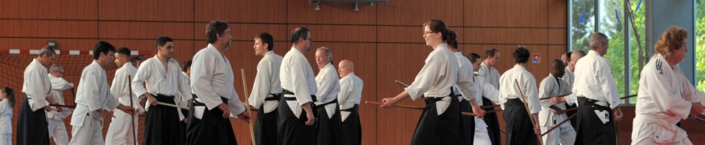 Stages aïkido avec A. Peyrache sensei art martial traditionnel japonais self-defense